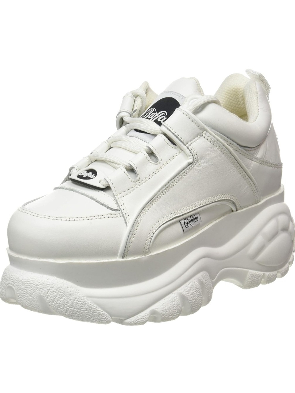 Like New Buffalo White Platform Sneaker — Women's Chunky Trainer